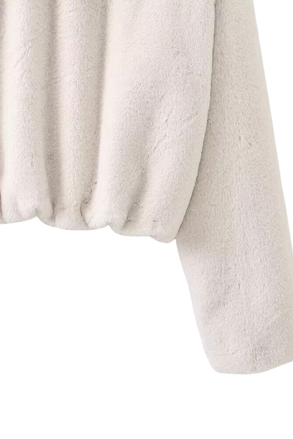 ' Iris 'Faux Fur Hooded Jacket Coat