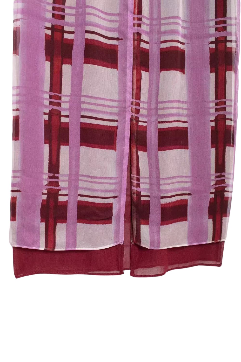 'Harper' Casual Knee-Length Printed Skirt