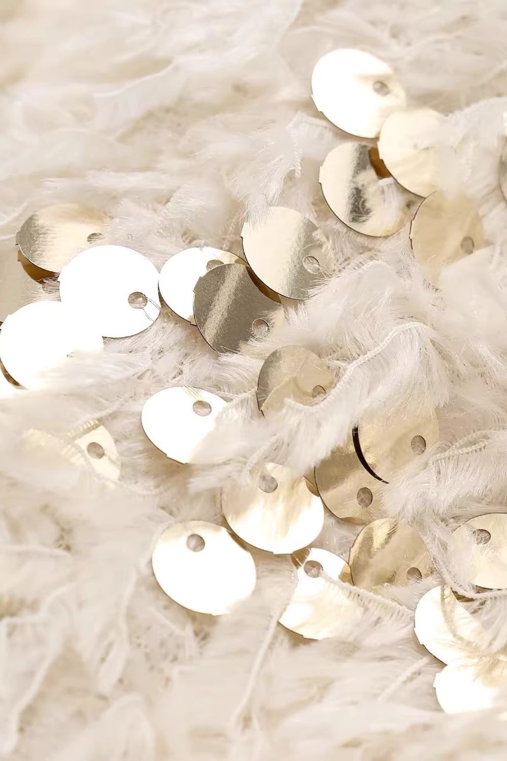 'Avery ' Round Neck Sequined Vest