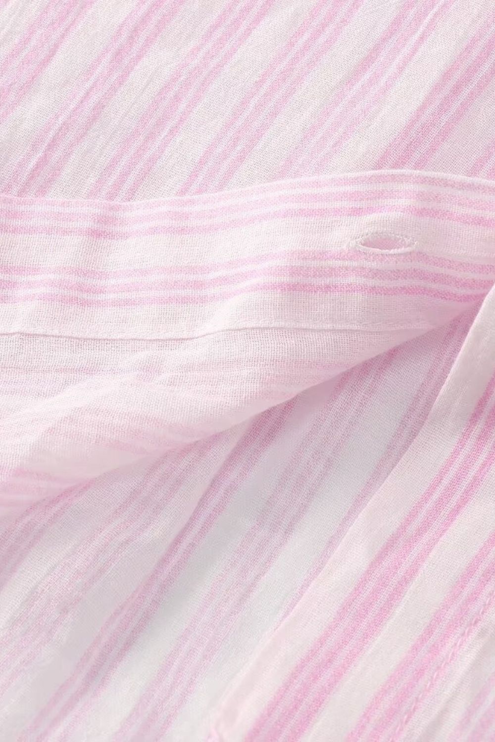 'Daisy' Striped Loose Long Sleeve Shirt(2 Colors)