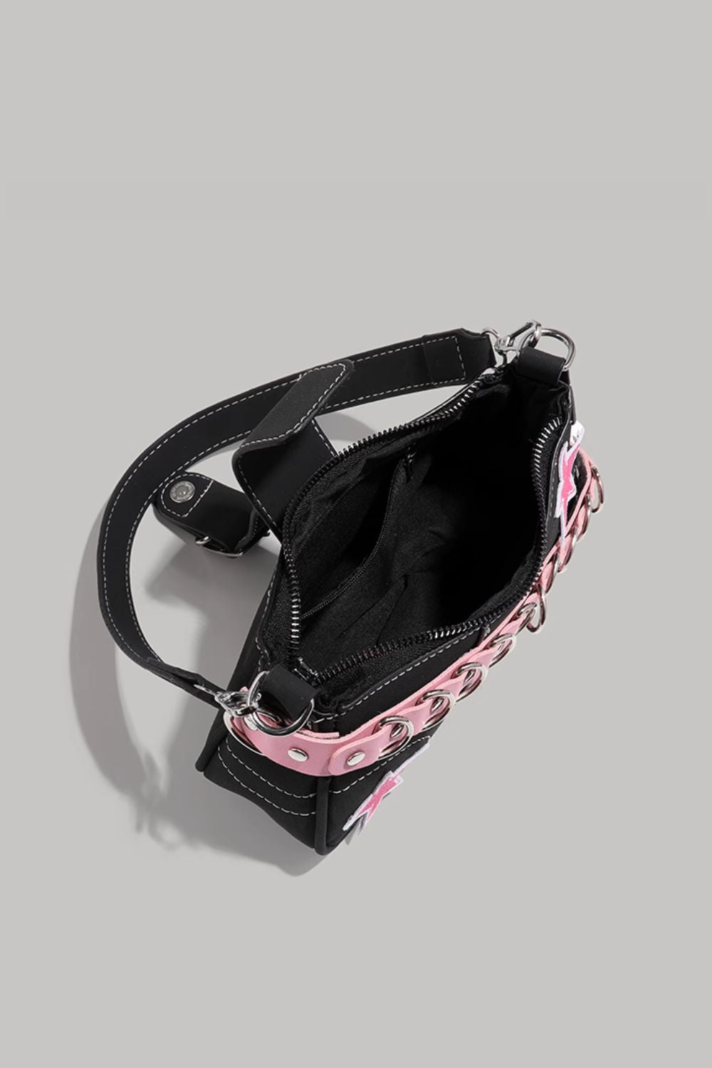 'Aubrey' Star-Decorated Underarm Bag