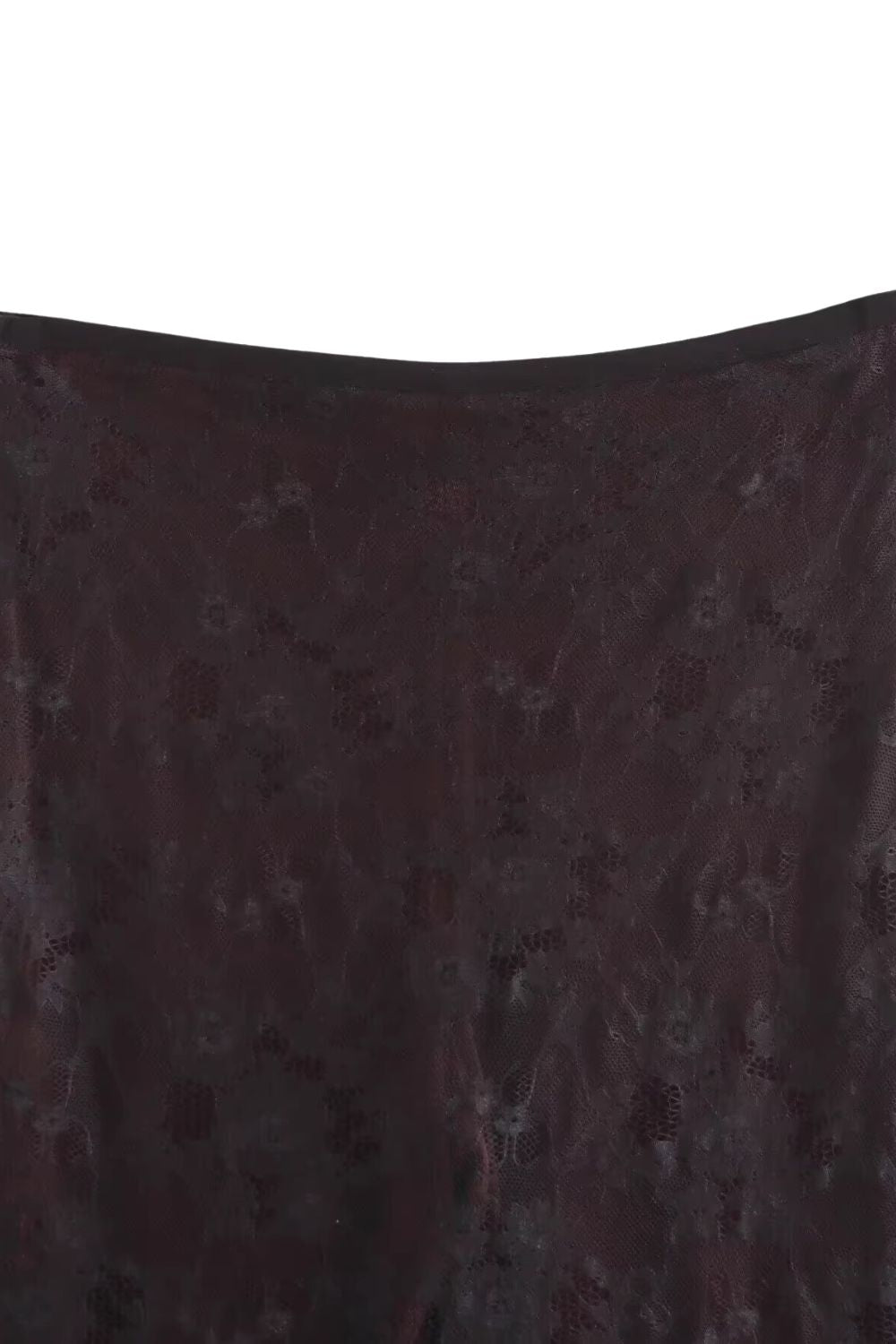 'Rose' Lace-Paneled Straight-Leg Pants