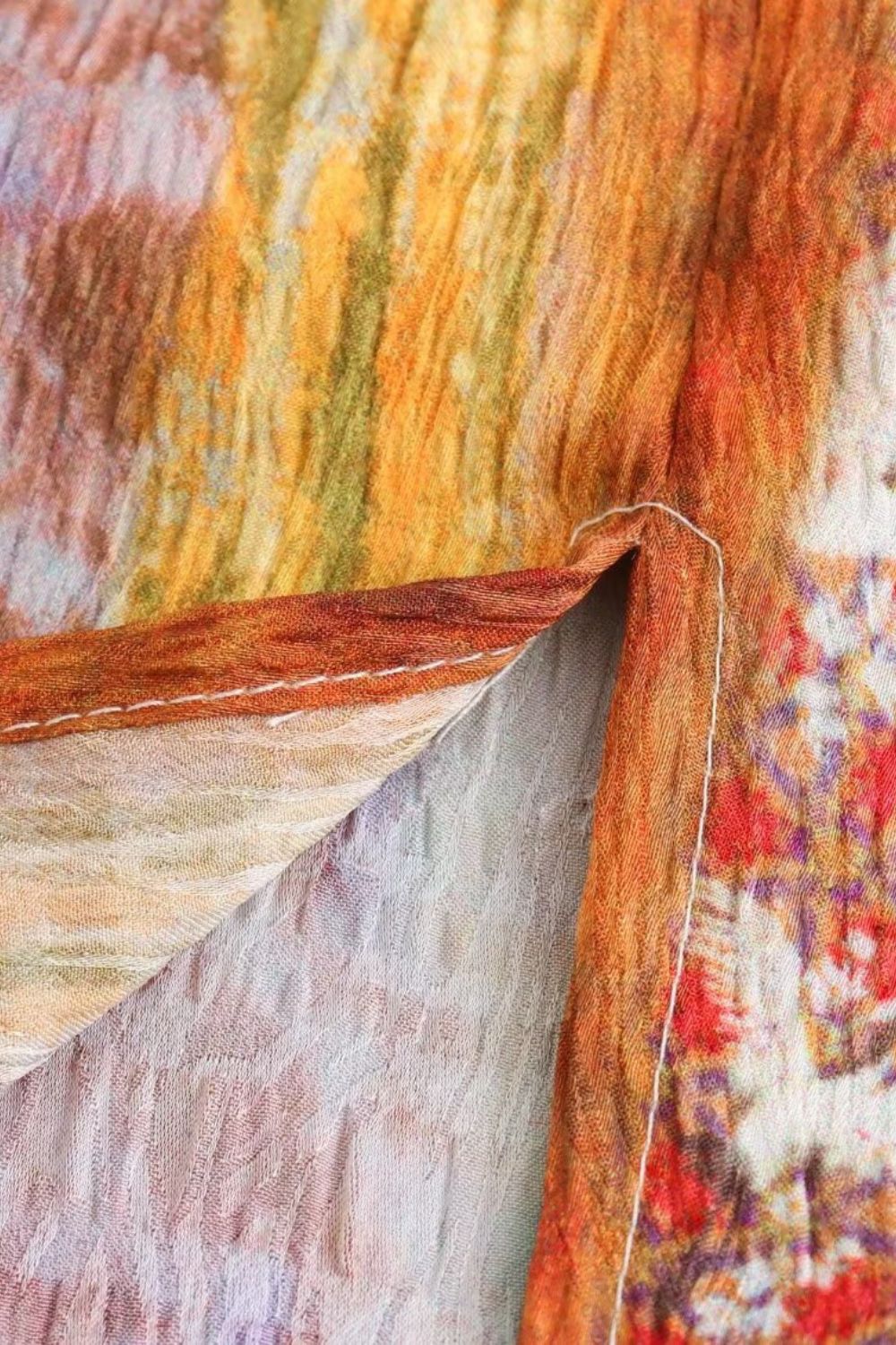 'Lucy' Ink Painting Maxi Skirt