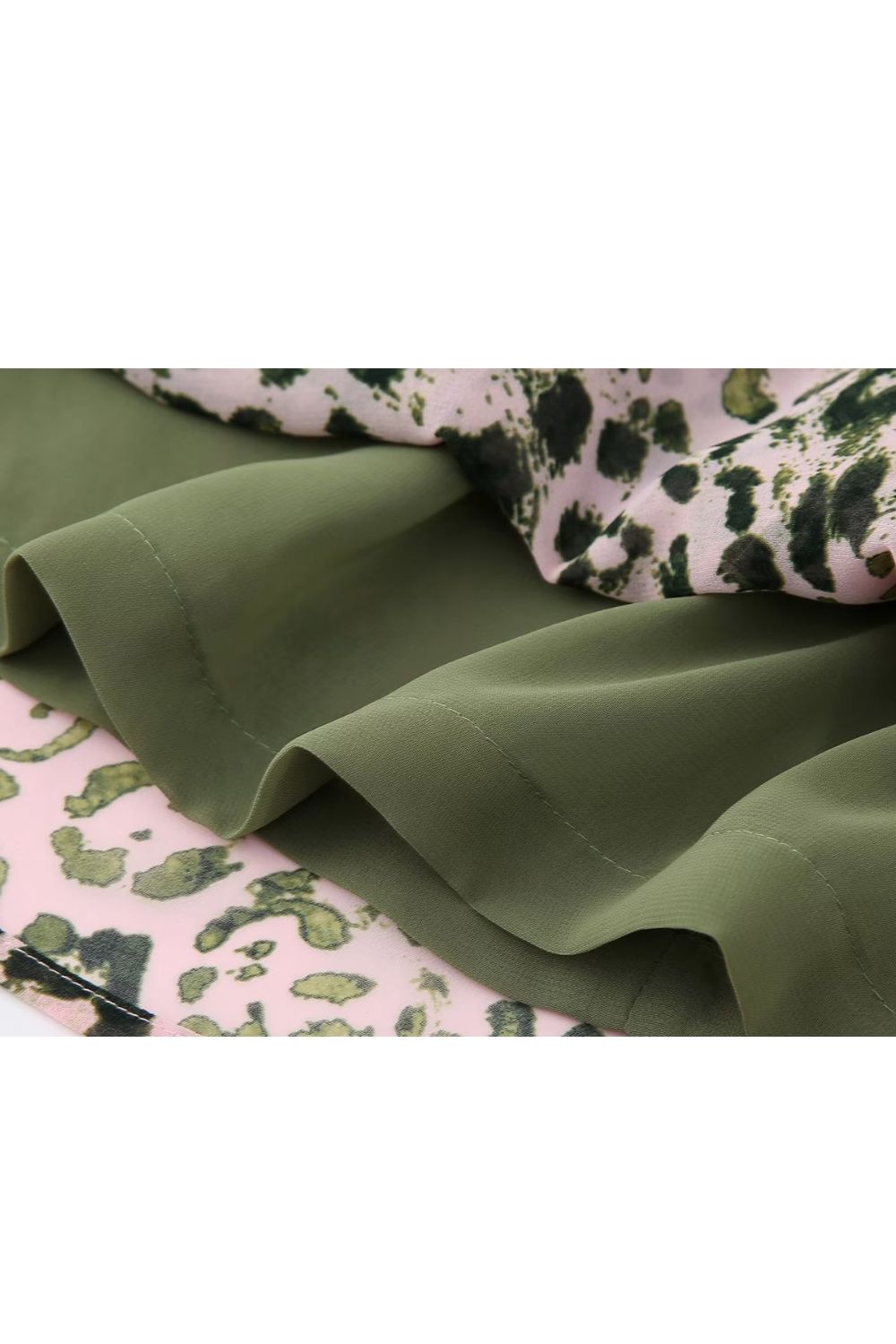 ‘Harriet' Leopard Print Top & Pleated Skirt Bottom