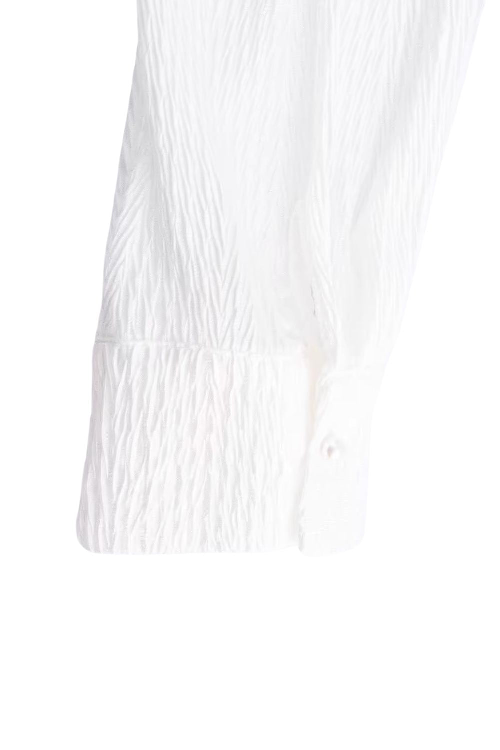 'Toni' Soft Textured Long Sleeve Shirt with 3D Flower Embellishments