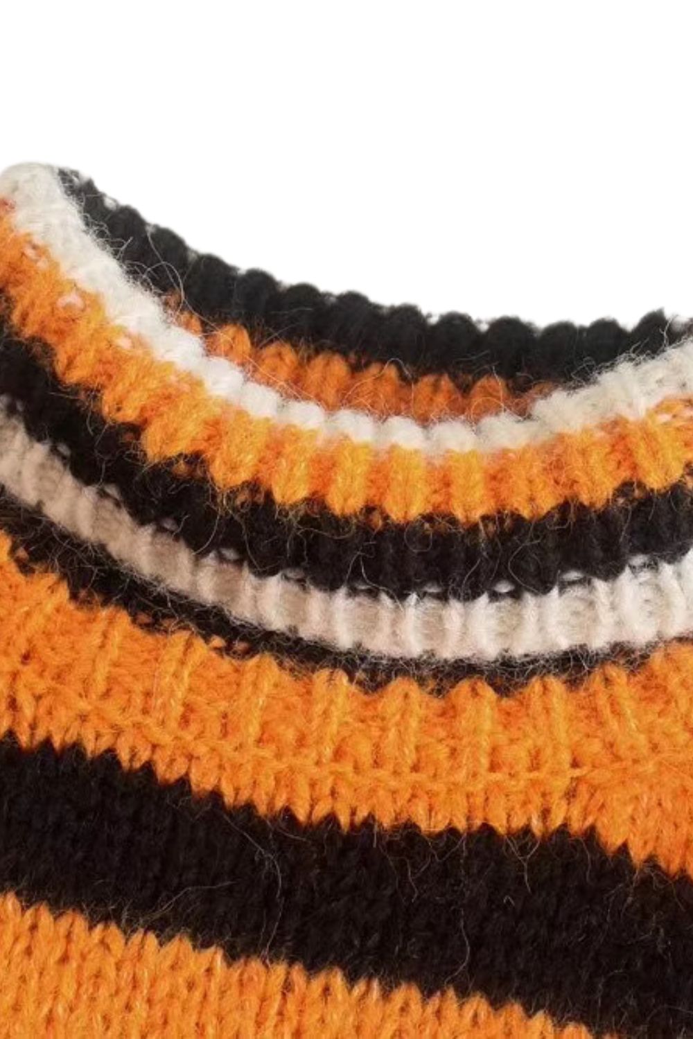 'Connie' Versatile Striped Knitted Piece