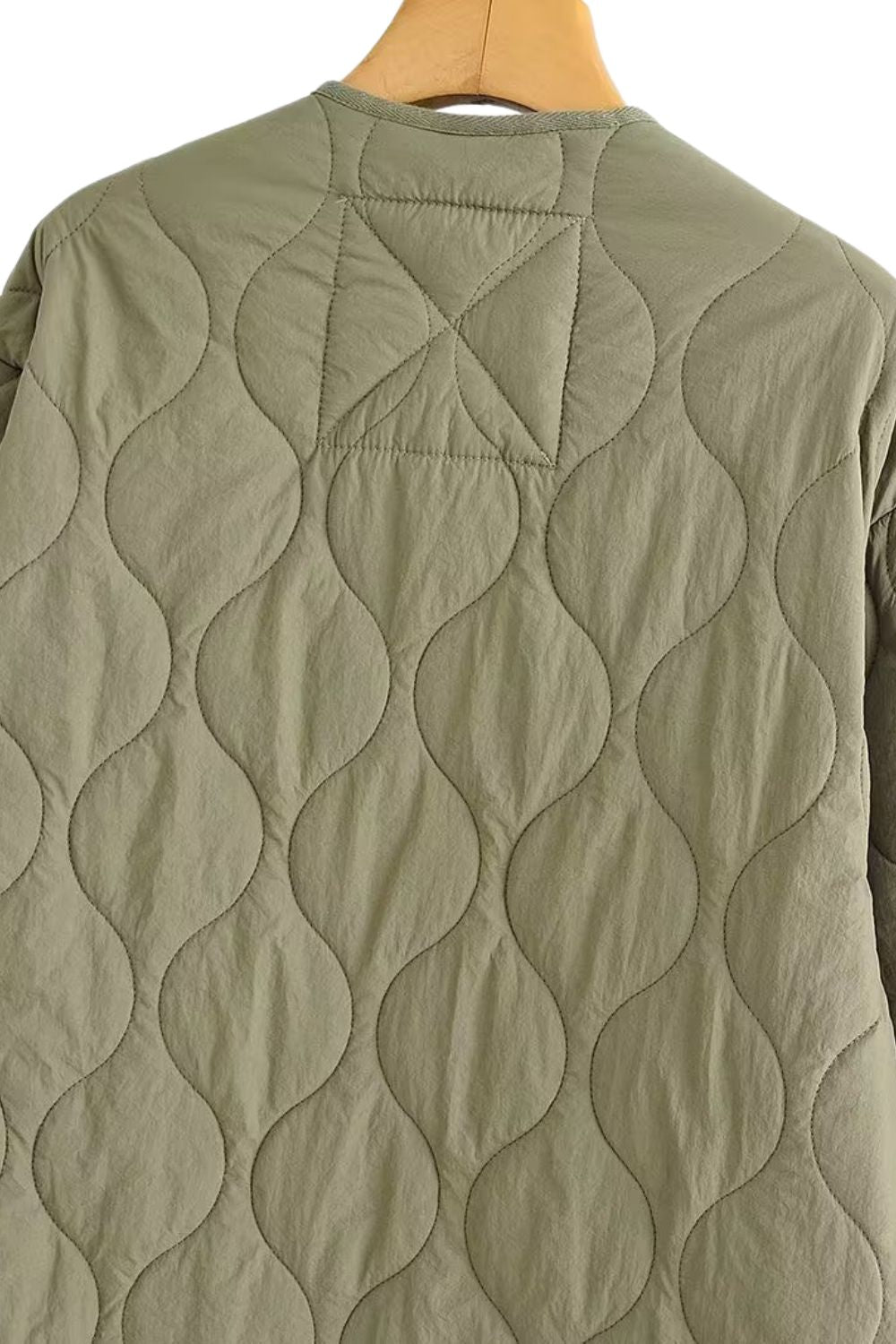 ' Caden' Reversible Quilted Jacket with Checkered Pattern