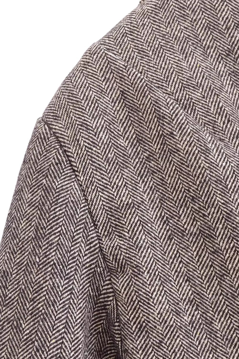 'Sofia' Autumn/Winter Collared Grey Short Coat