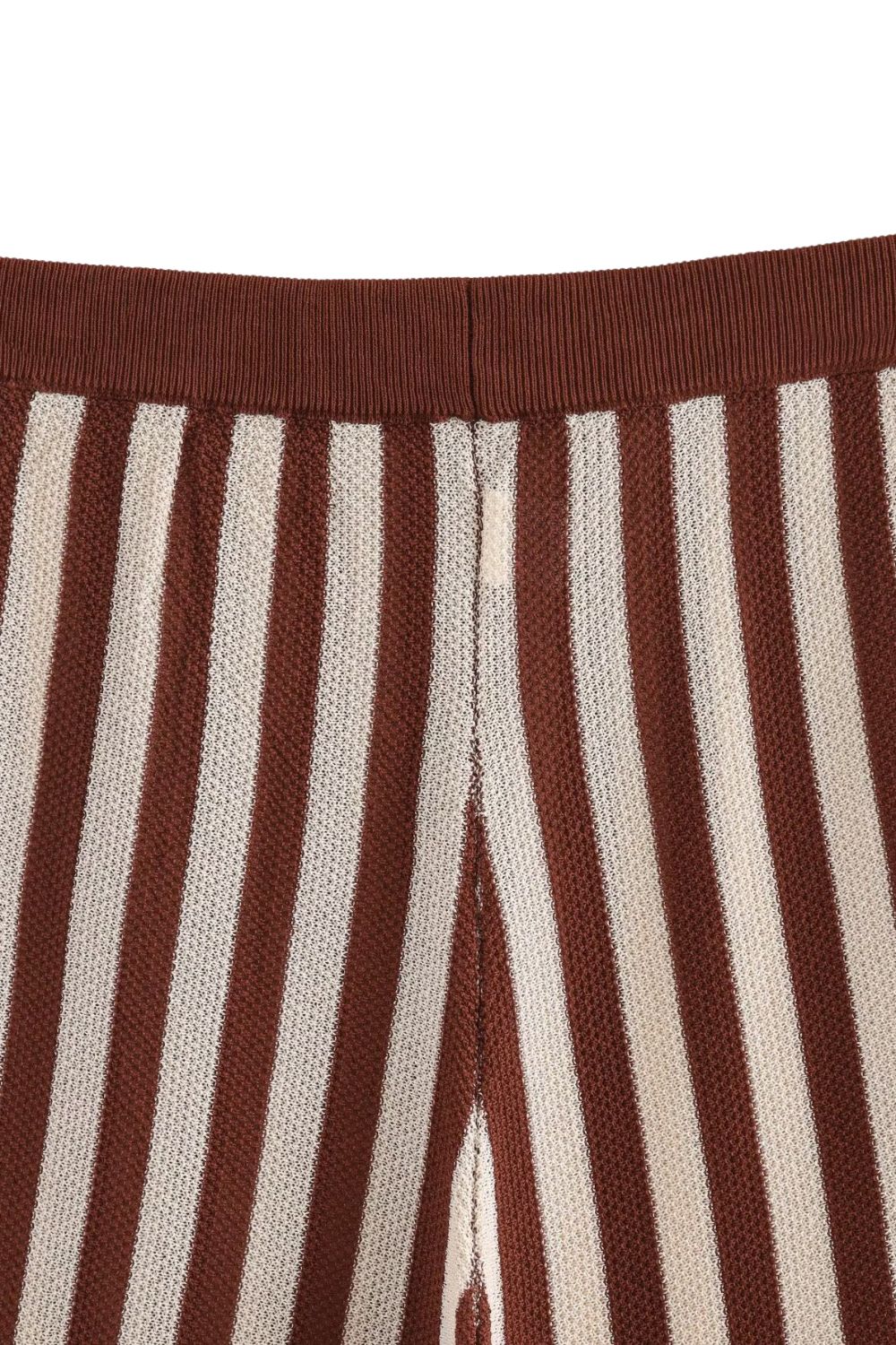 ‘Beatrisa’ Knitted Striped Sleeveless Top & Long Pants Set (Sold Separately)