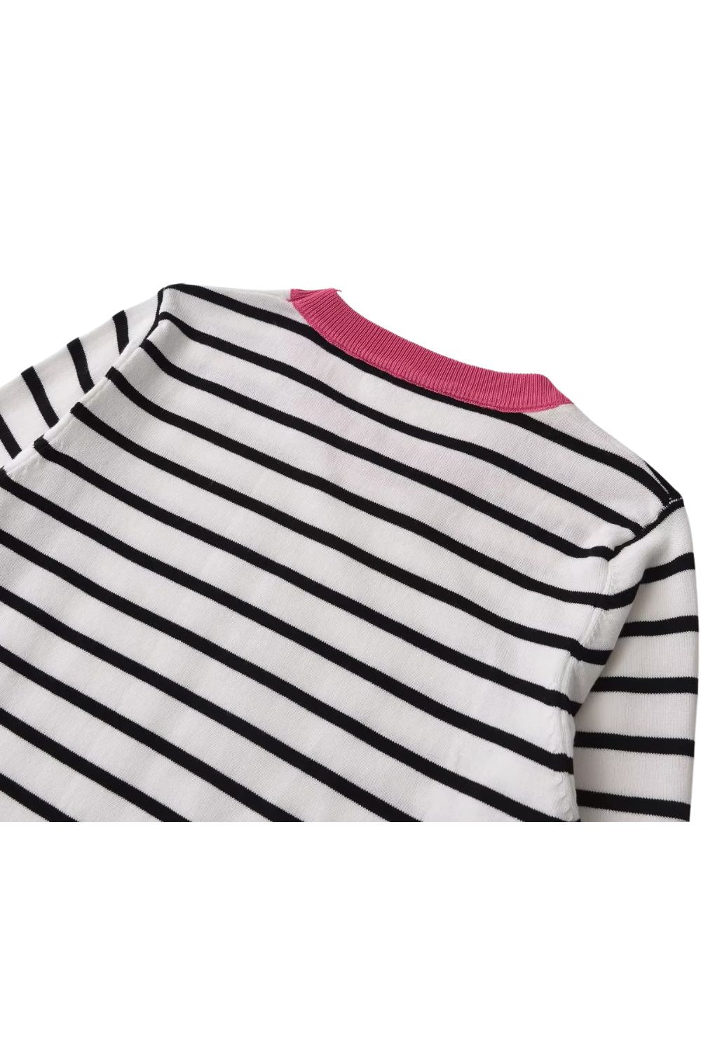 'Feodora' Casual Black and White Knitwear