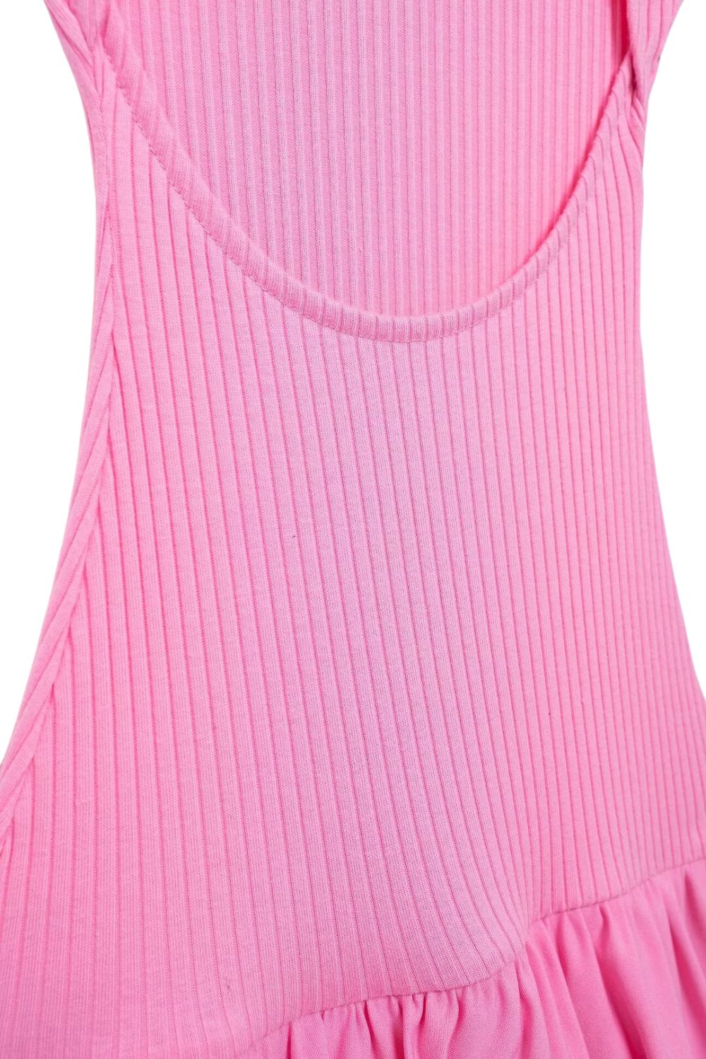 'Hannah' Bodycon Balloon Silhouette Ribbed Dress (3 Colors)