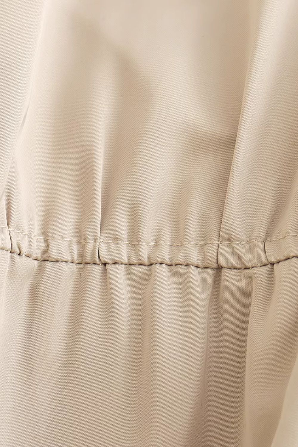 'Leigh' Minimalist Satin-Texture Short Jacket