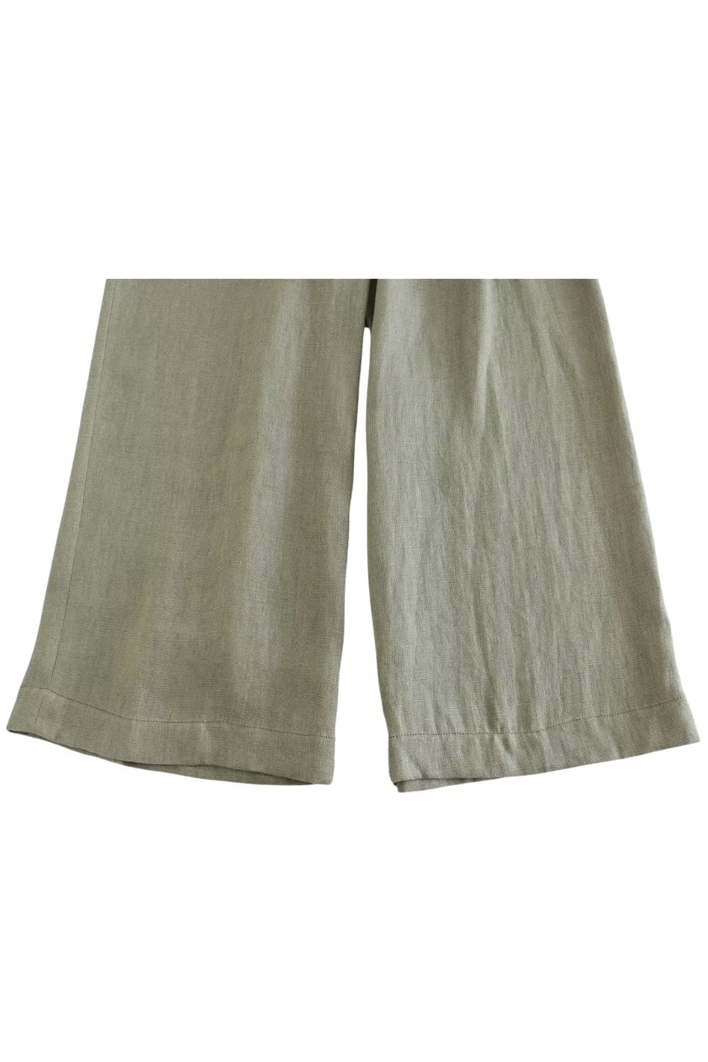 'Savannah' Elegant Linen Vest Paired & High-Waisted Pants (Sold Separately)