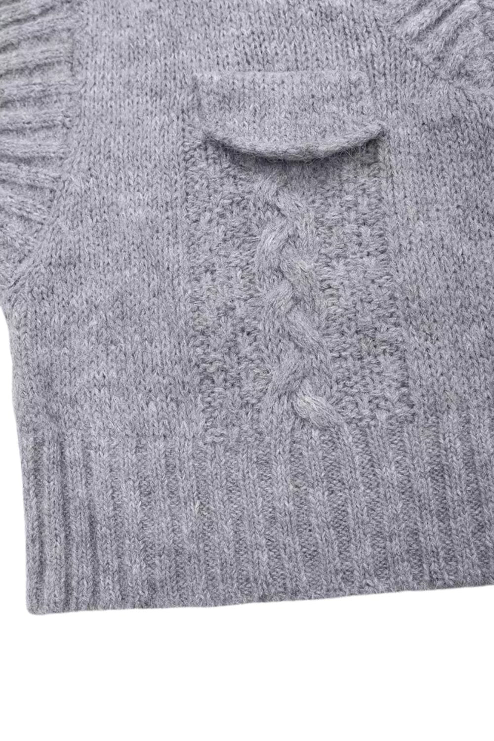'Rainer' Preppy Style V-Neck Knit Vest