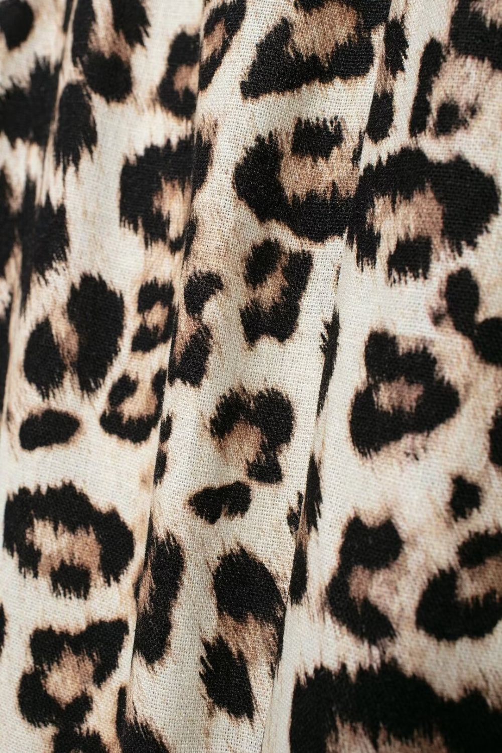 ‘Zoe’ Leopard Print Midi Skirt