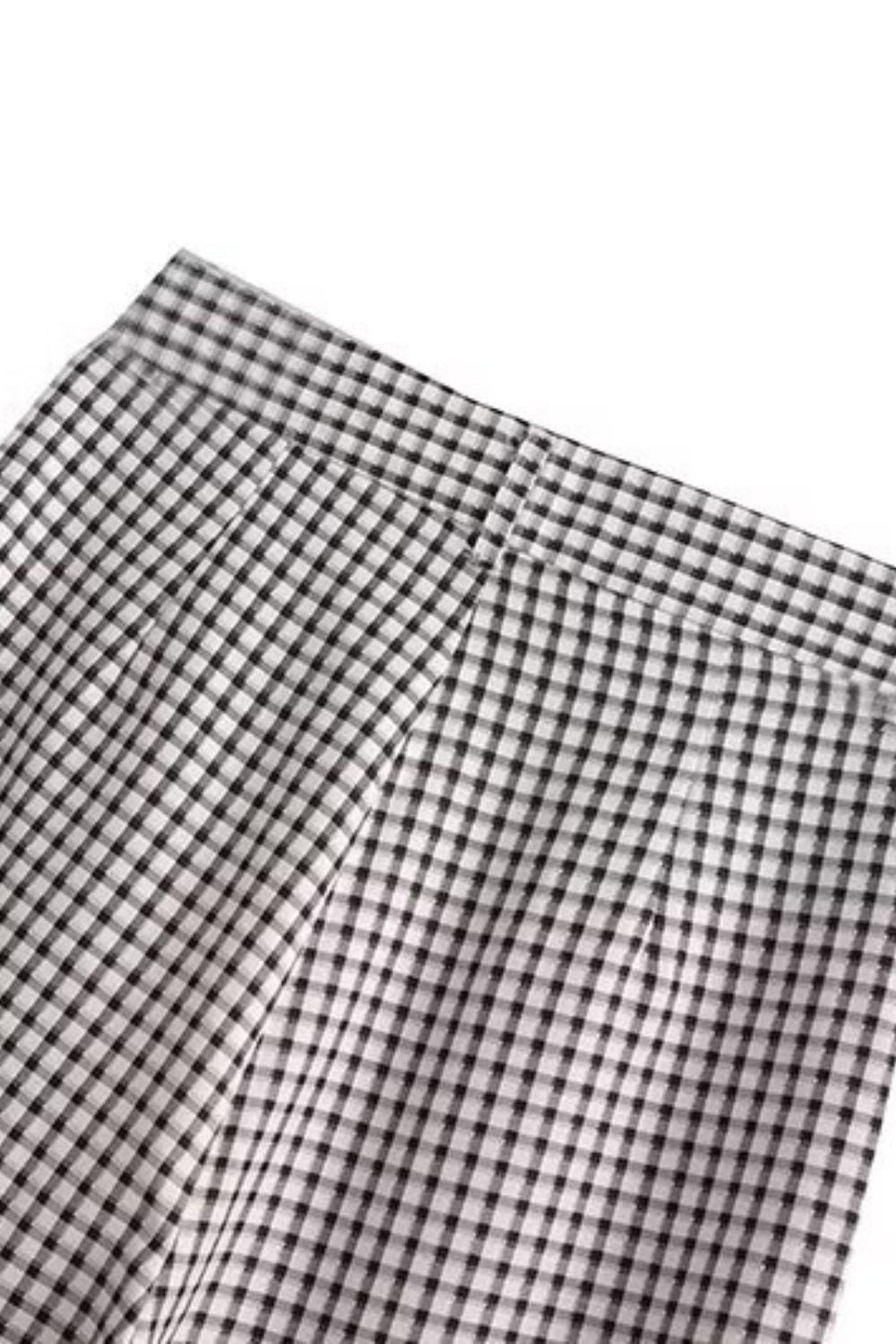 ‘Abigail’ Vintage-Inspired Checkered Vest & Pants Set (Sold Separately)