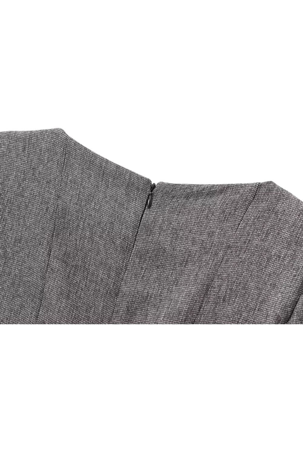 'Hayley' Mini Short Sleeve Dress with Wide Skirt