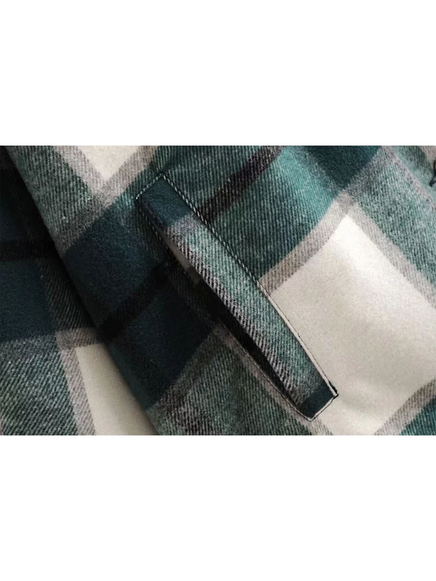 'Winnie' Thick Plaid Shirt Jacket (5 Colors)