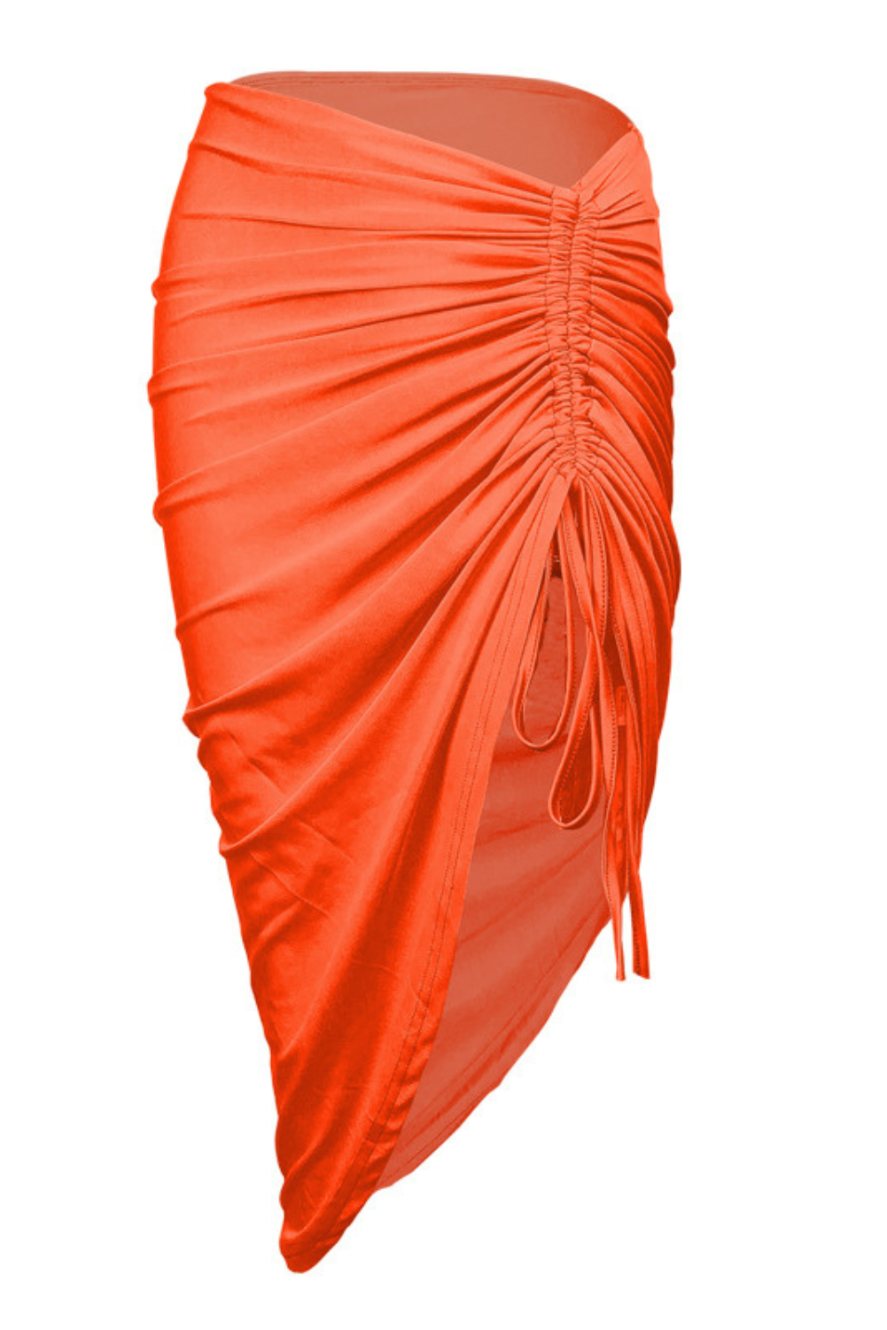 'Dahlia' Slim Fit Drawstring Skirt (3 COLORS)