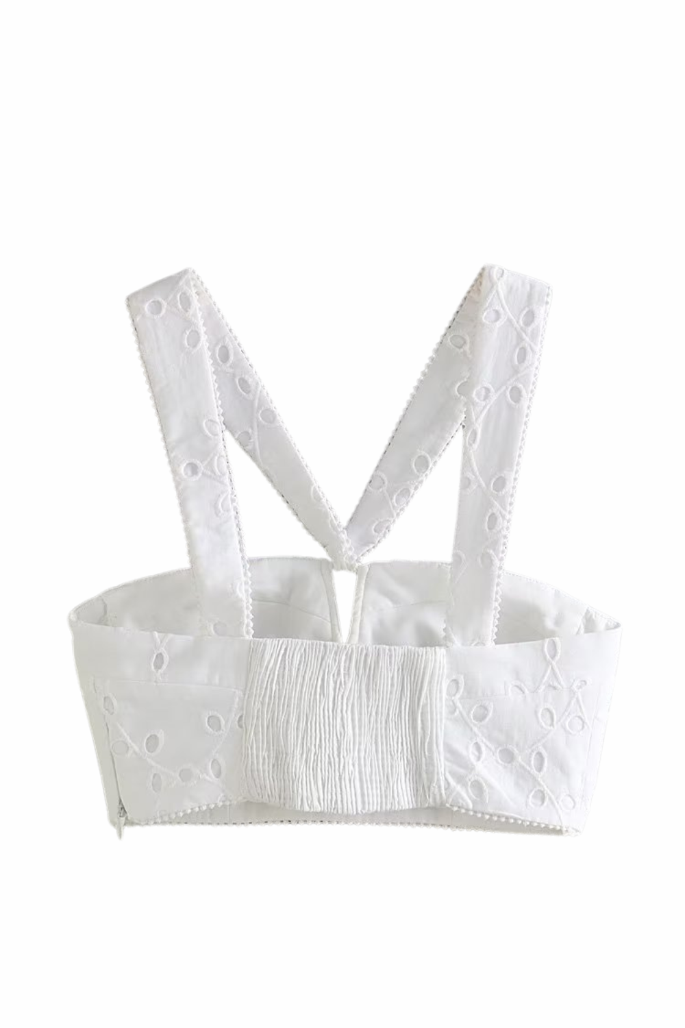 'Viola' Eyelet Embroidery Tank Top