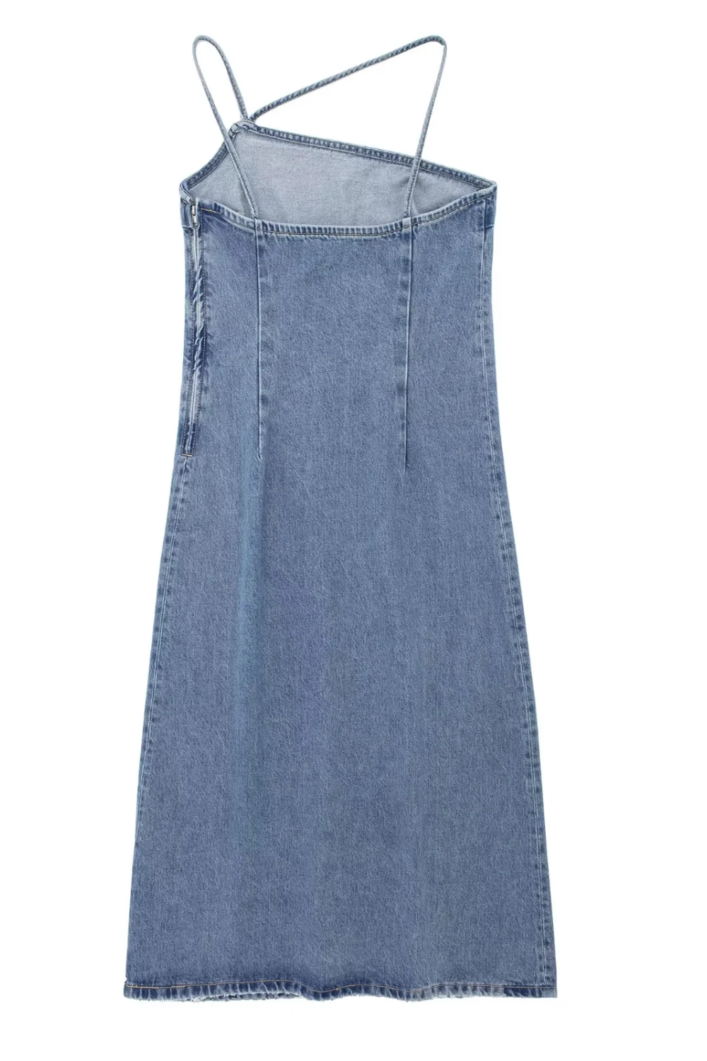 'Clara' Sleeveless Denim Dress