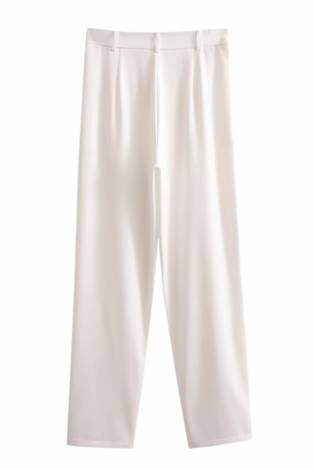 'Paige' High Waist Straight Trousers