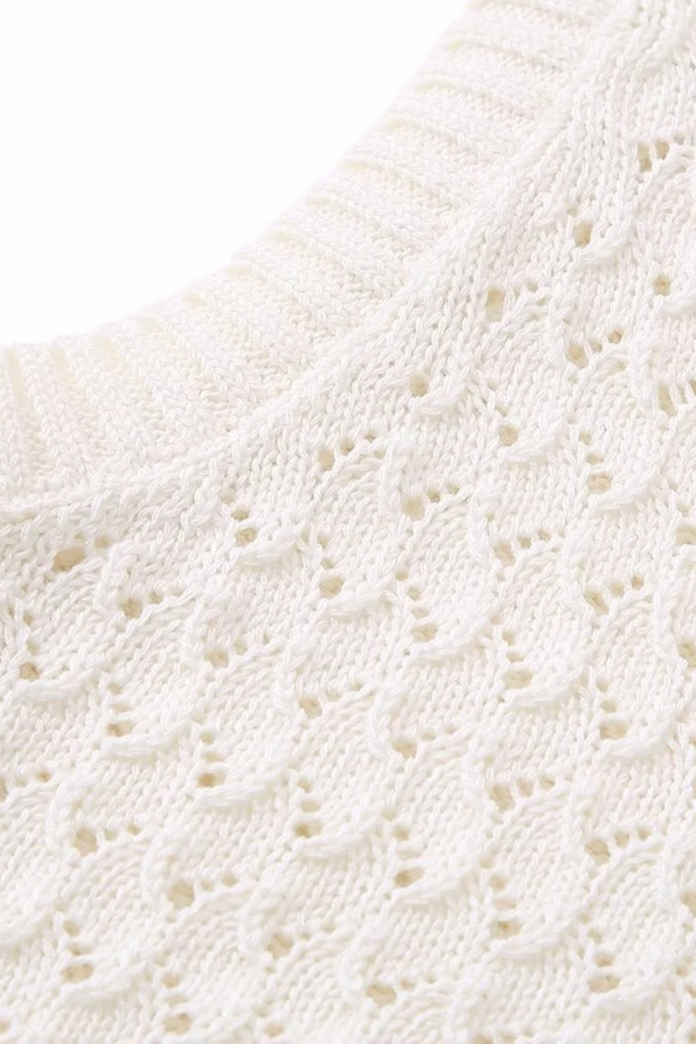 'Melissa' Sleeveless Round-Neck Knitted Top