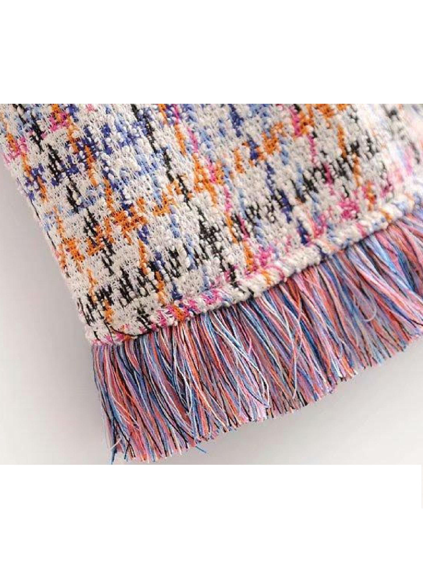 'Sonia' Short Sleeve Tweed Mini Dress