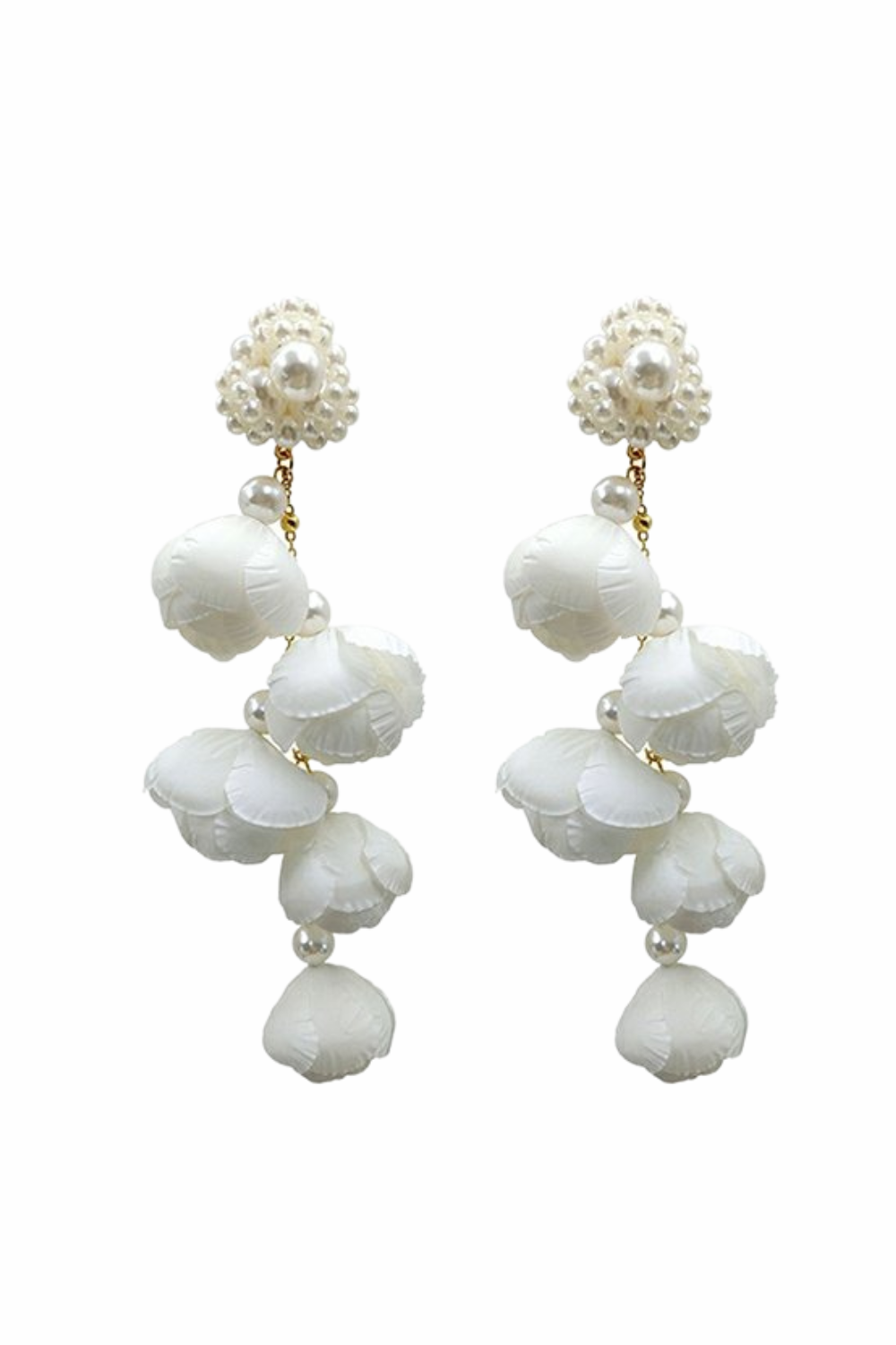 'Annabelle' Flower Drop Earrings (2 Colors)