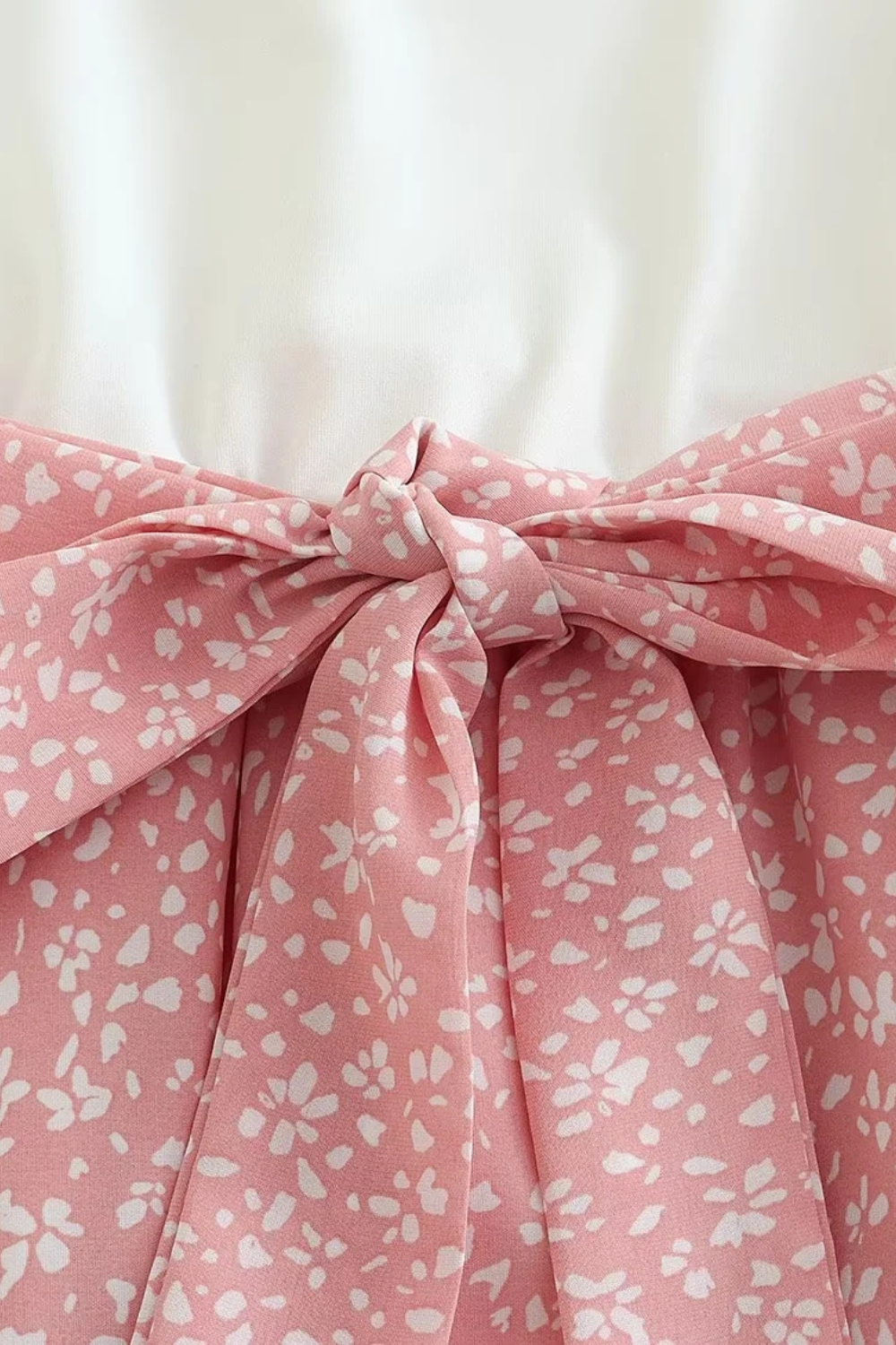 'Fatima' Two Tone Belted Dress