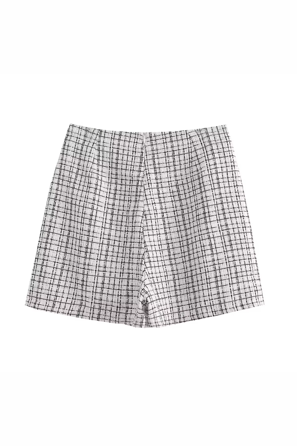 'Wynn' High Waist Tweed Skort