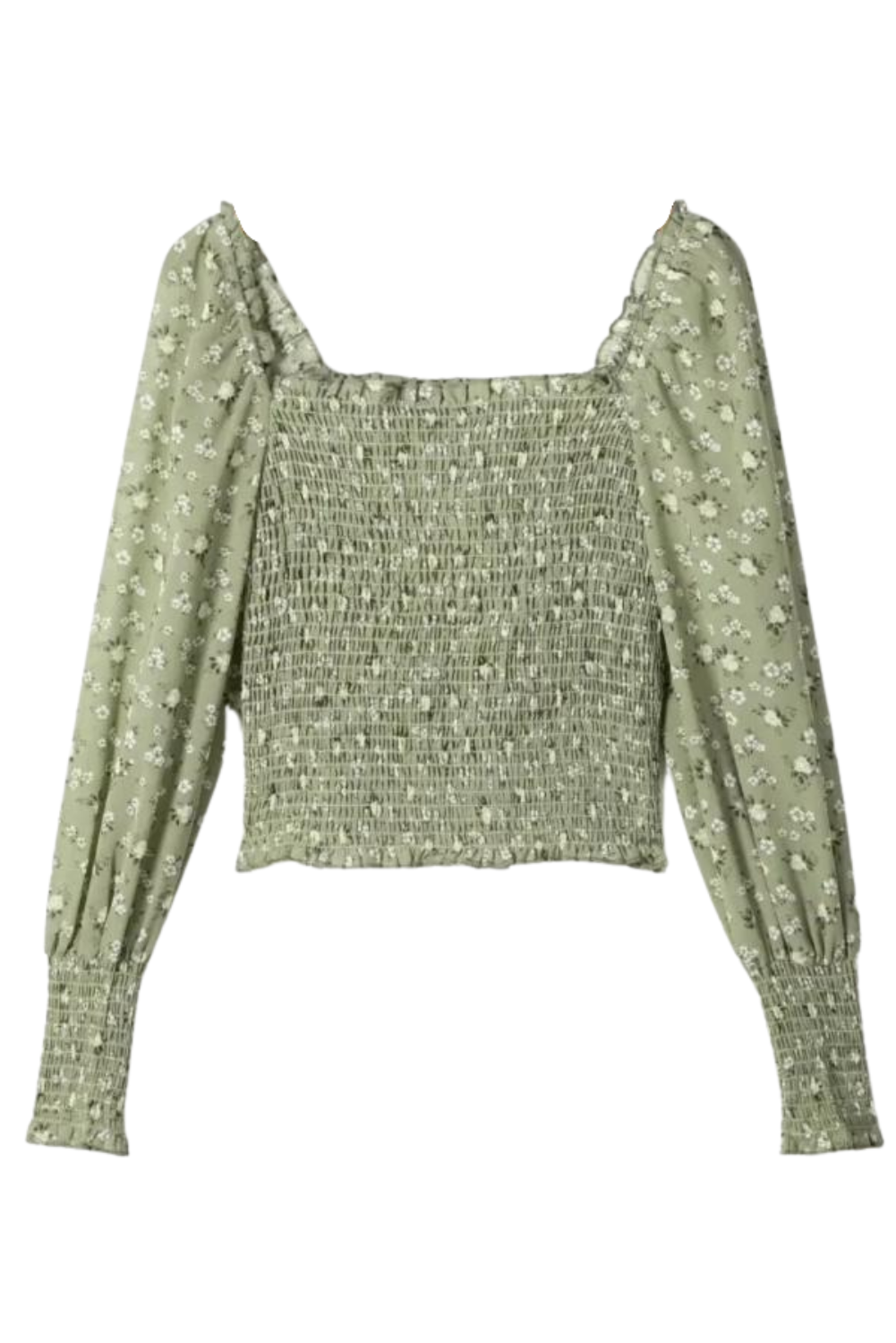 'Wren' Smocked Floral Top