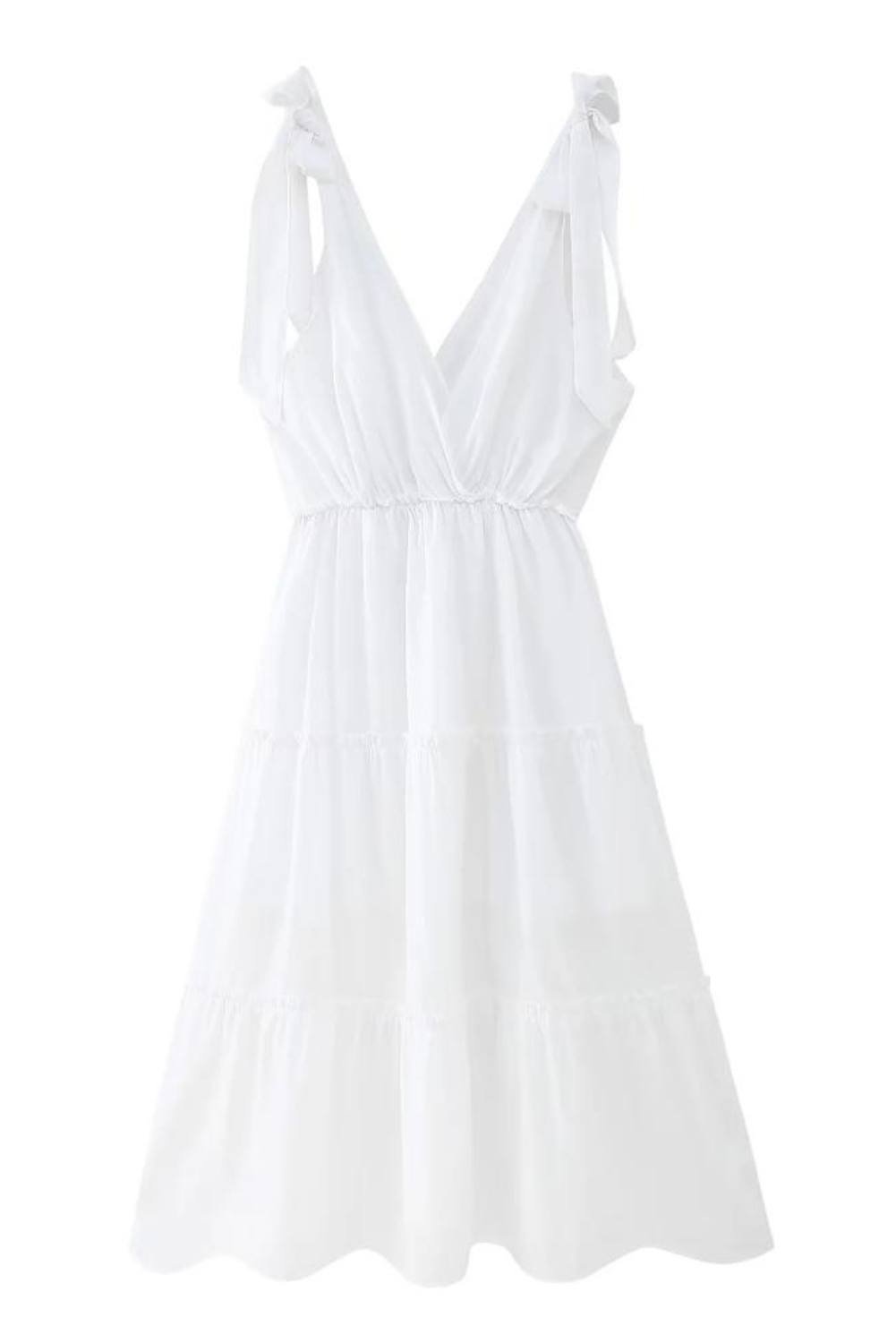 'Tessa' V-Neck Sleeveless Dress