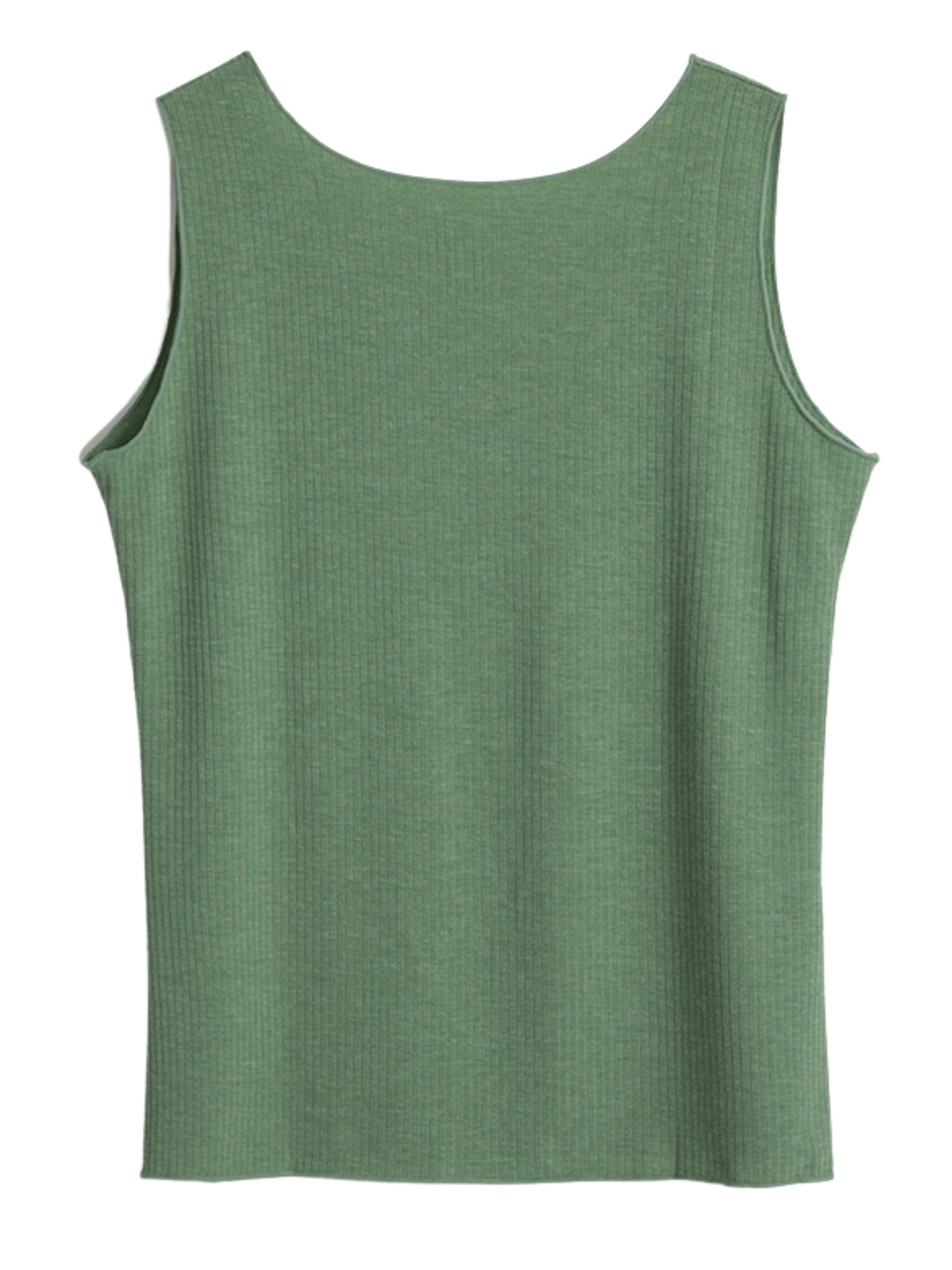 'Michelle' Ribbed Buttoned Tank Top (6 Colors)