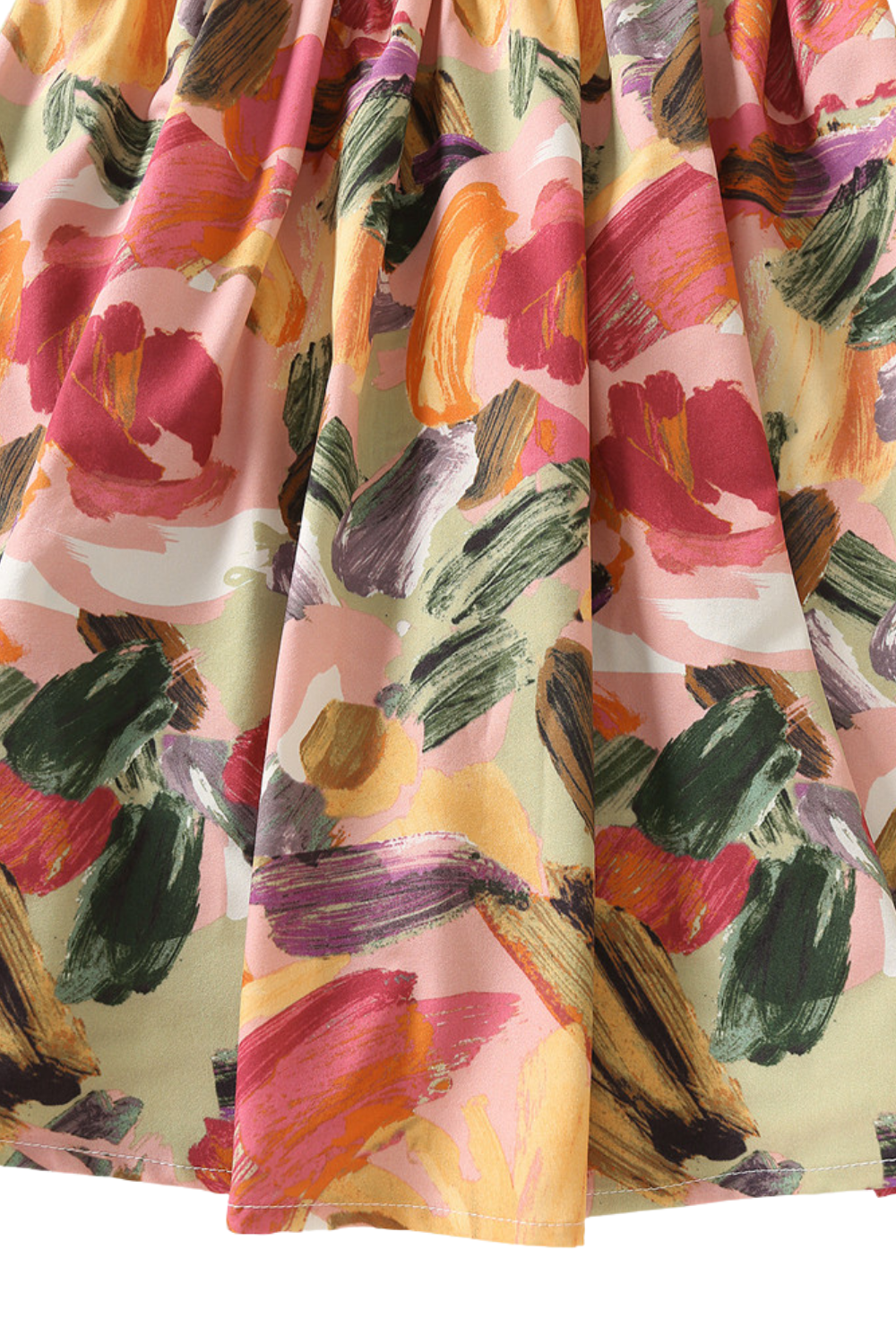 'Vera' Floral Sleeveless Ruched Dress