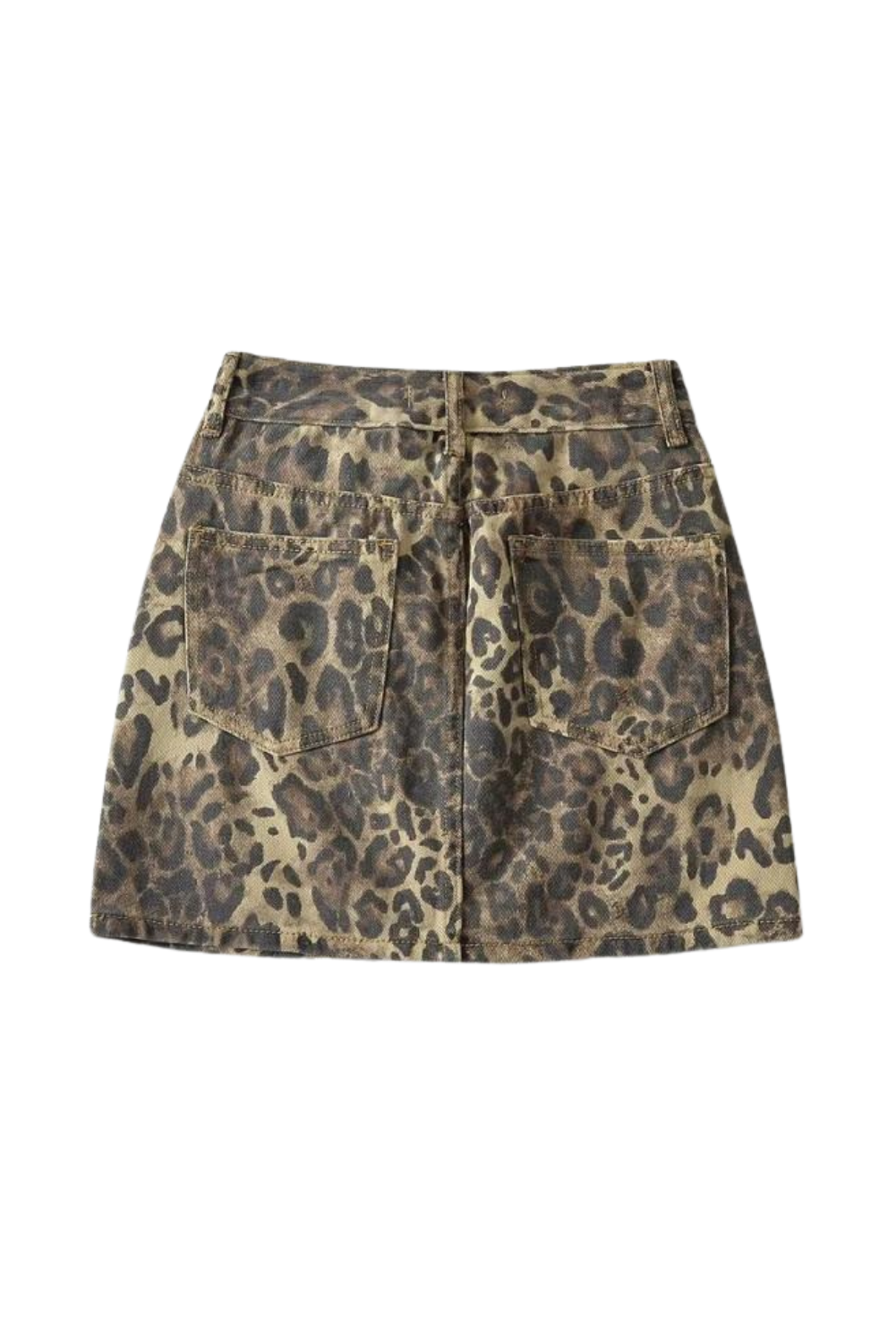 'Melanie' Animal Print Mini Skirt