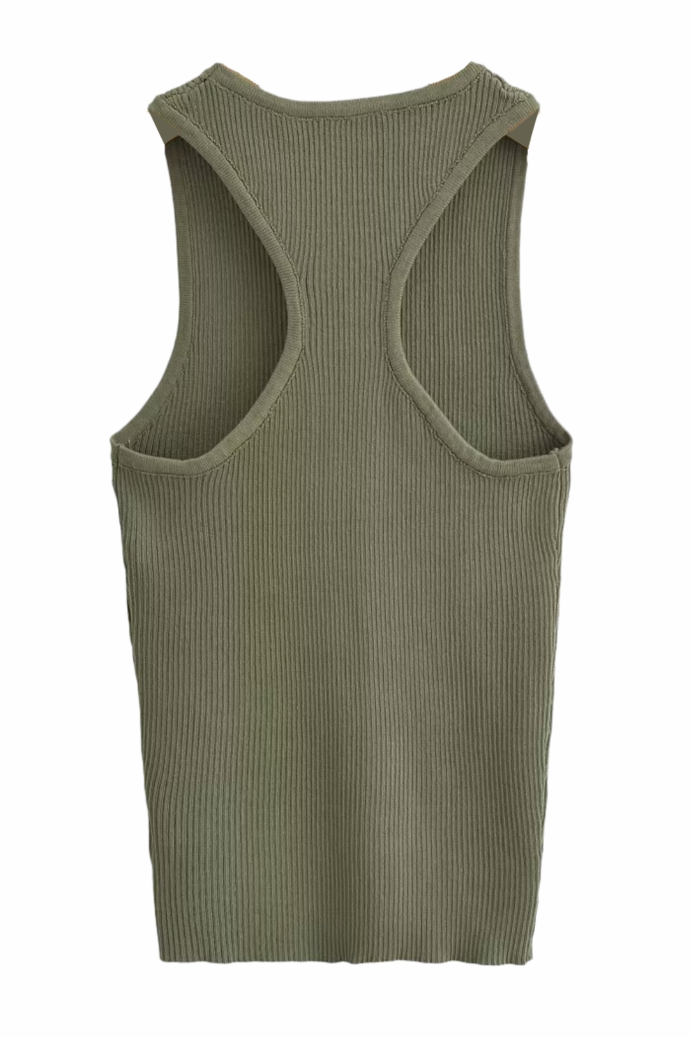 'Noelle' Sleeveless Knitted Ribbed Tank Top (2 Colors)