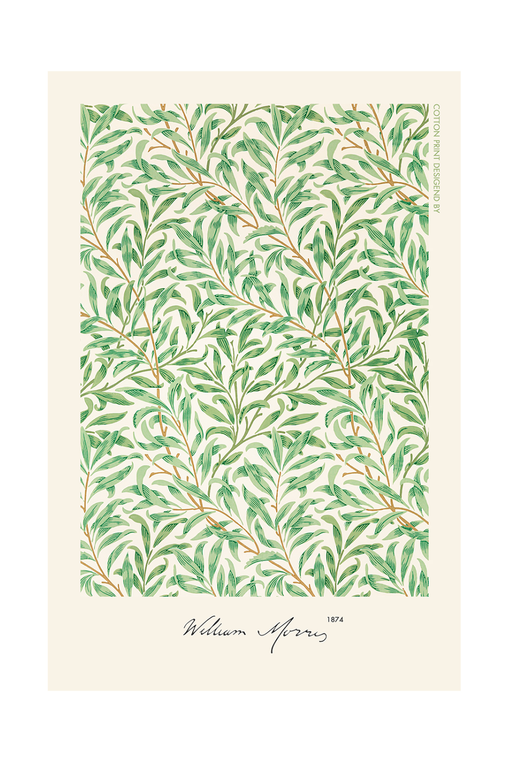 William Morris Plant Print Home Decor