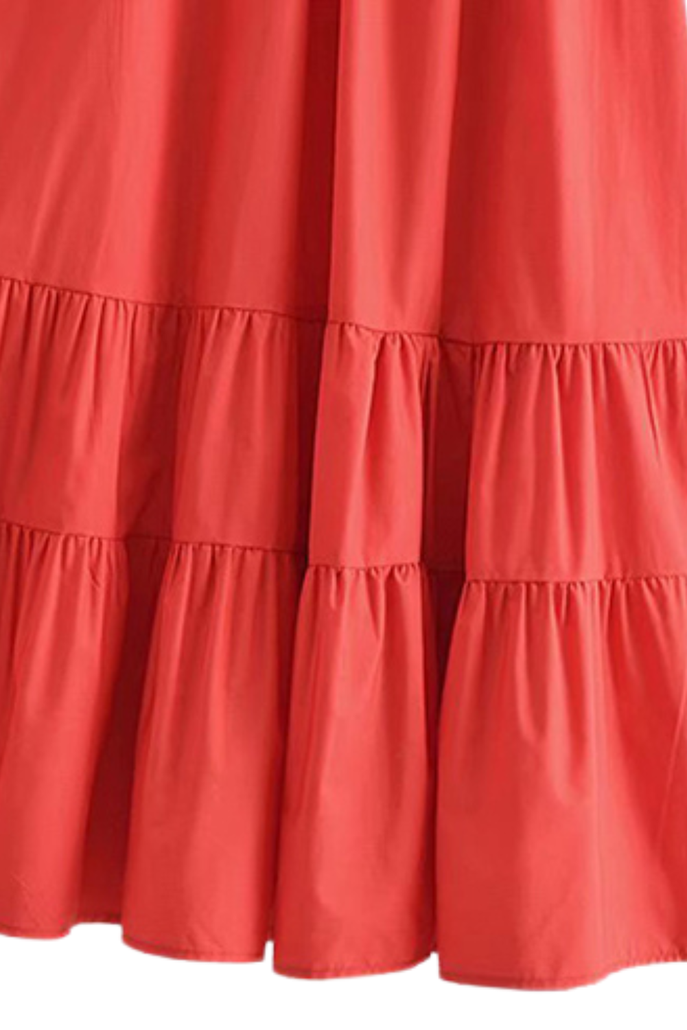 'Evie' Tie Front Ruffled Dress