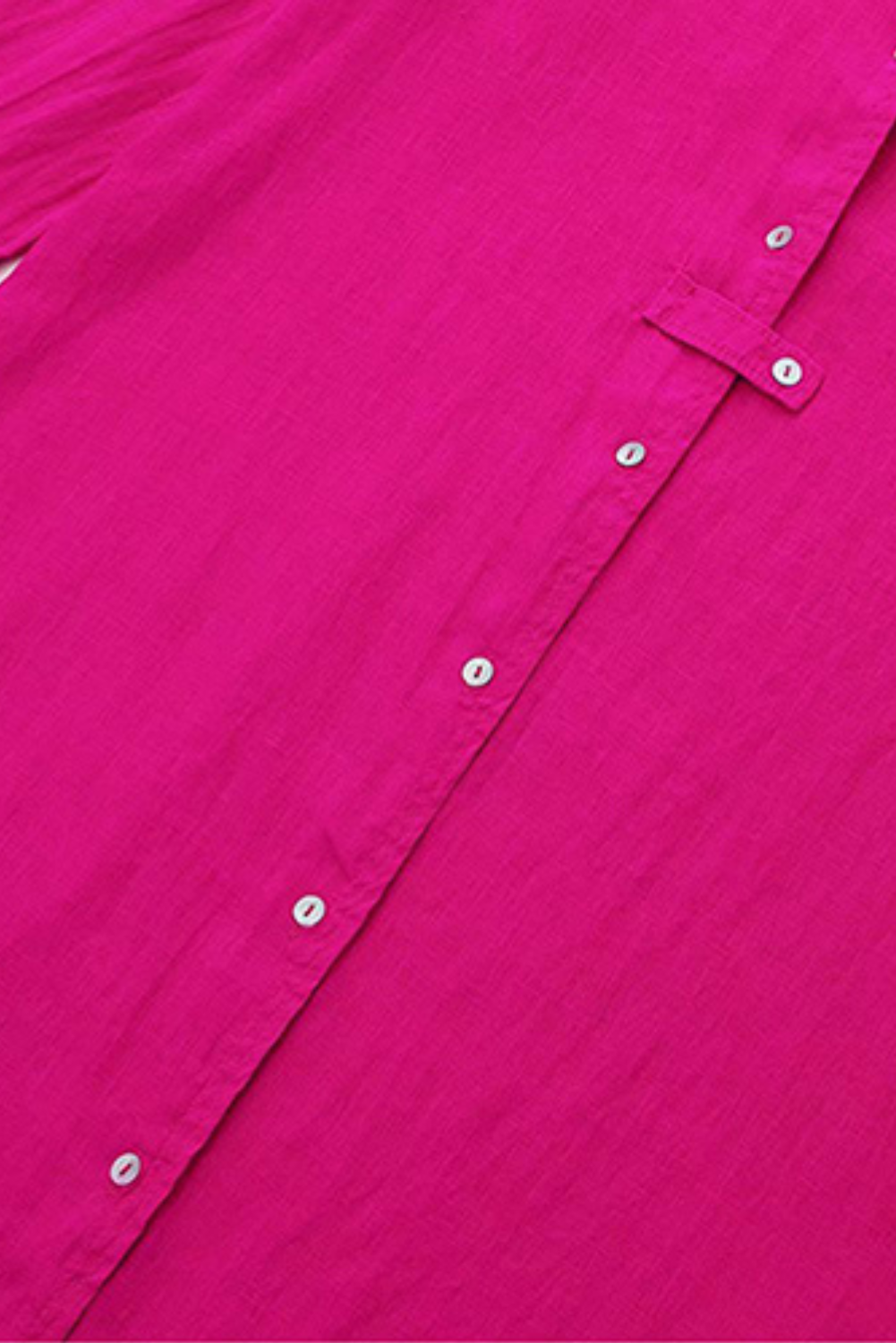 'Ronda' Linen Buttoned Dress