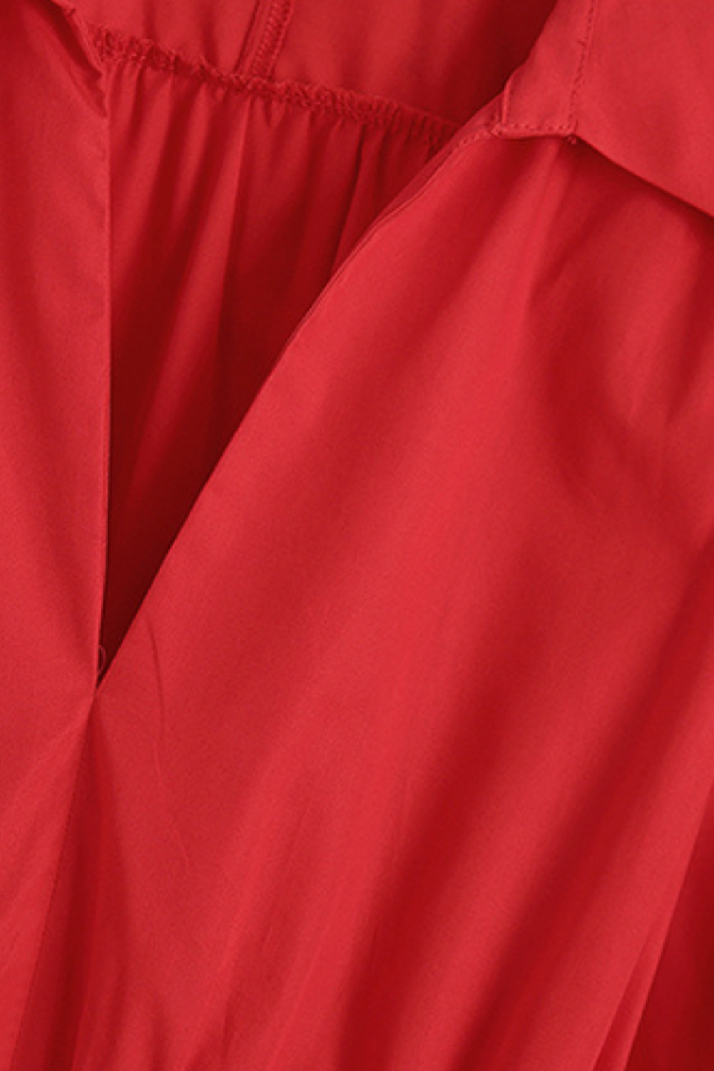 'Prudence' Collared V-Neck Mini Dress