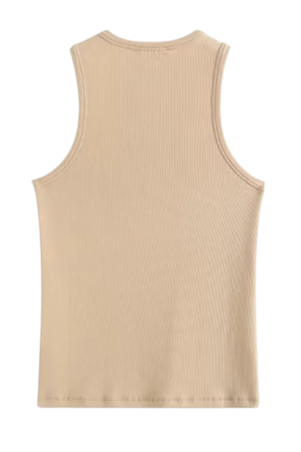 'Gloria' Sleeveless Round-Neck Tank Top (2 Colors)