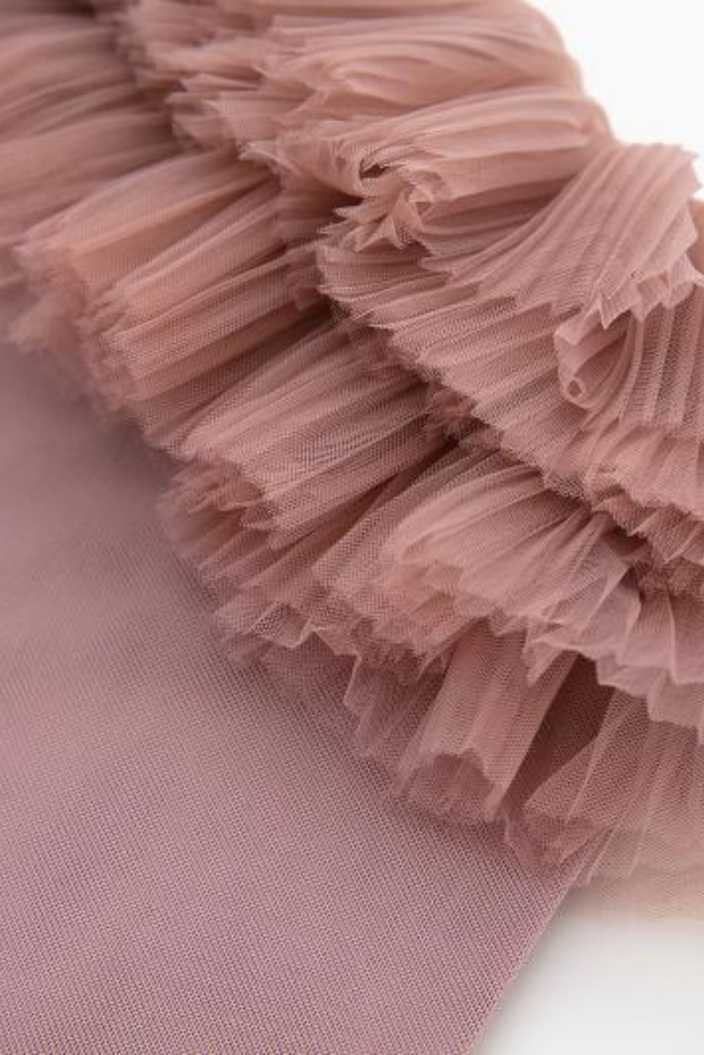 'Lila' Tulle One Shoulder Bodysuit