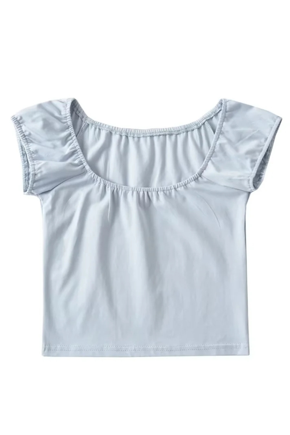 'Abby' Round Neck Short Sleeved Top (4 Colors)
