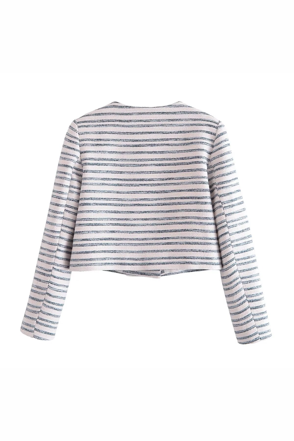 'Amy' Stripe Tweed Blazer