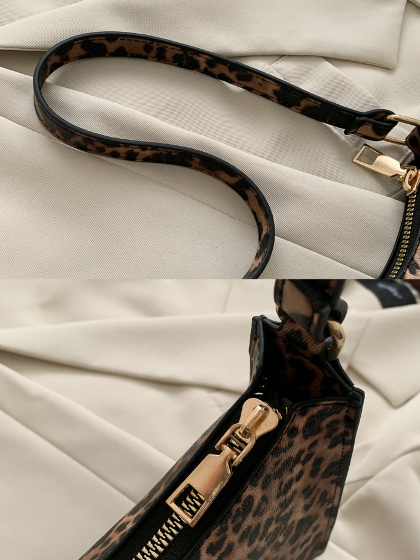 'Anna' Animal Print Hobo Bag (3 Styles)