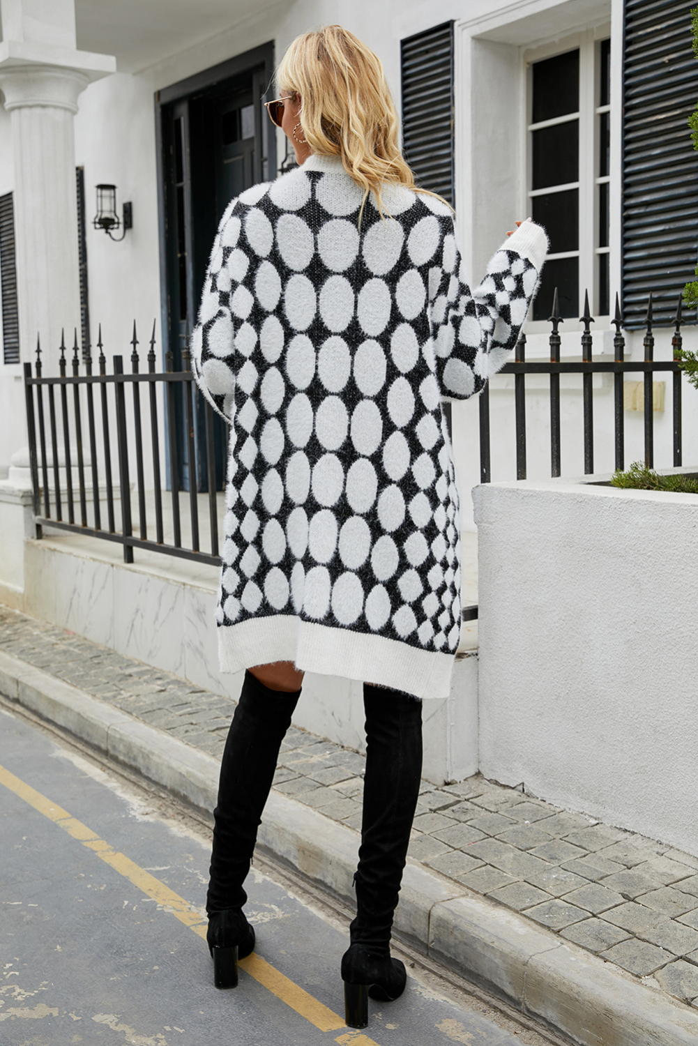 'Gianne' Oversized Knitted Cardigan Coat (2 Colors)