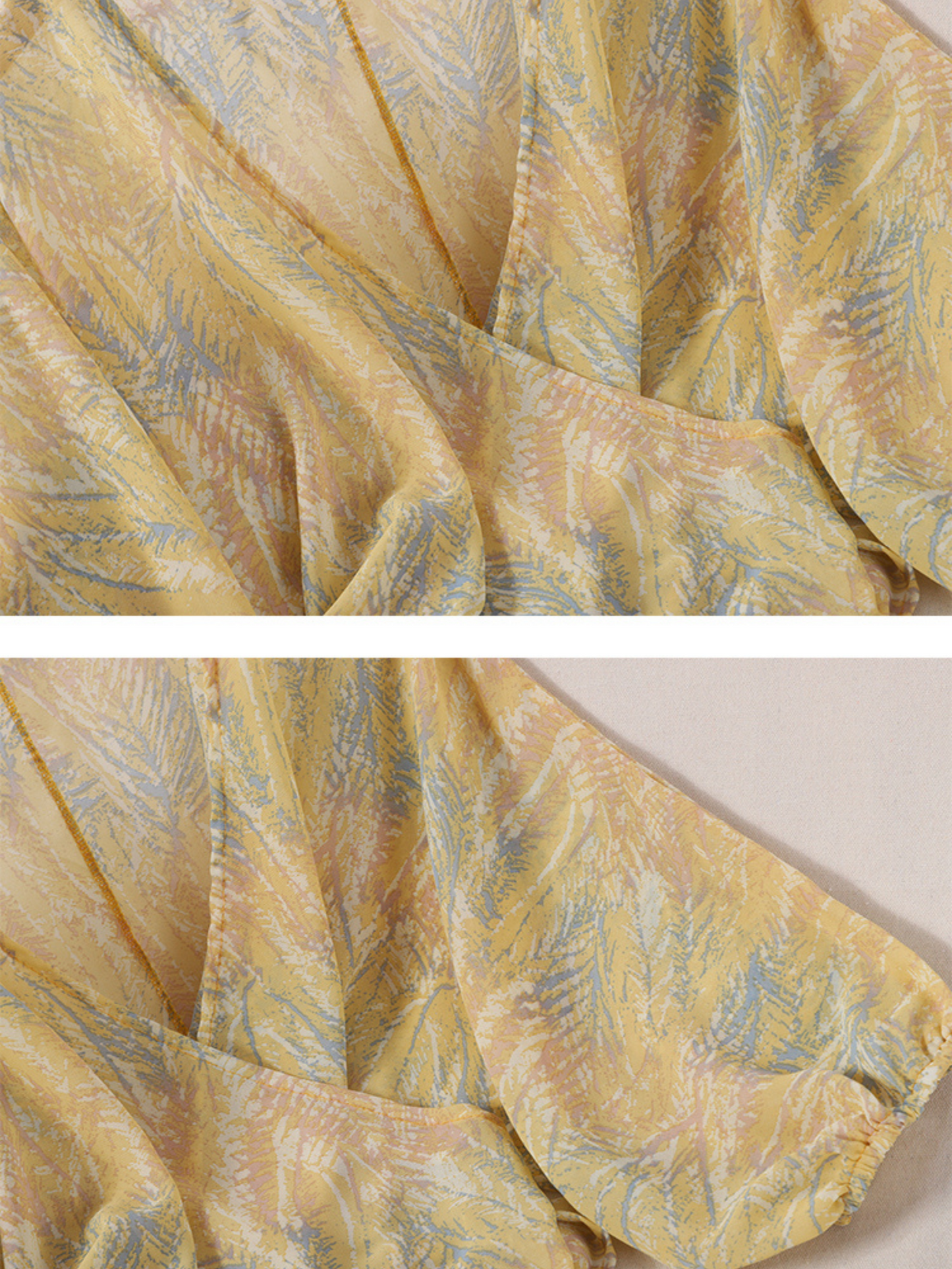 'Miami' Chiffon Wrapped Floral Set (2 Colors)