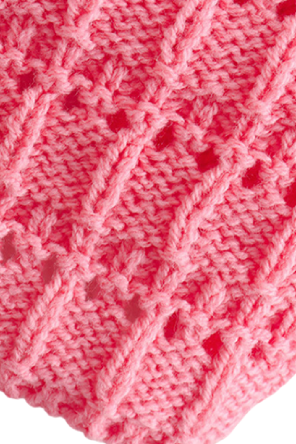 'Vina' Crochet Front Tie Crop Top