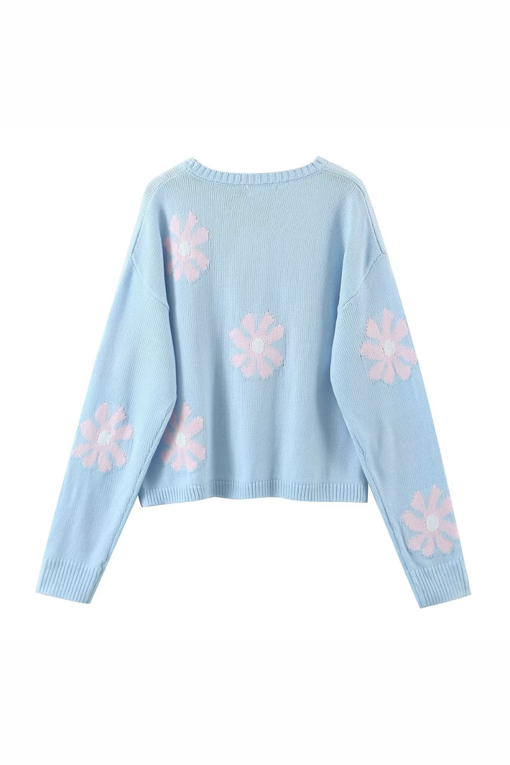 'Darcie' Floral Knitted Sweater
